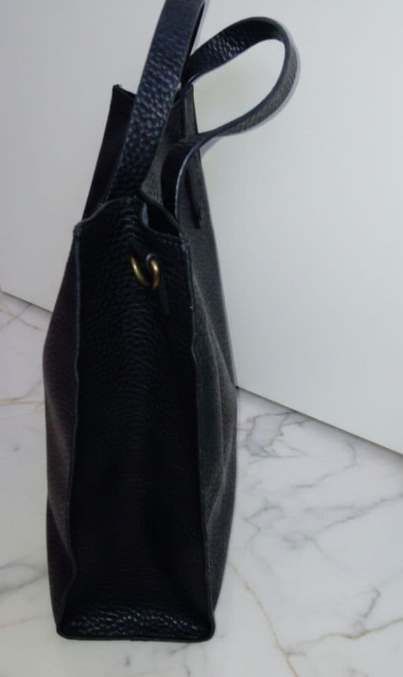 ★未使用★BARNEYS NEWYORK★バッグ★2 ウェイ★本革★ブラック★