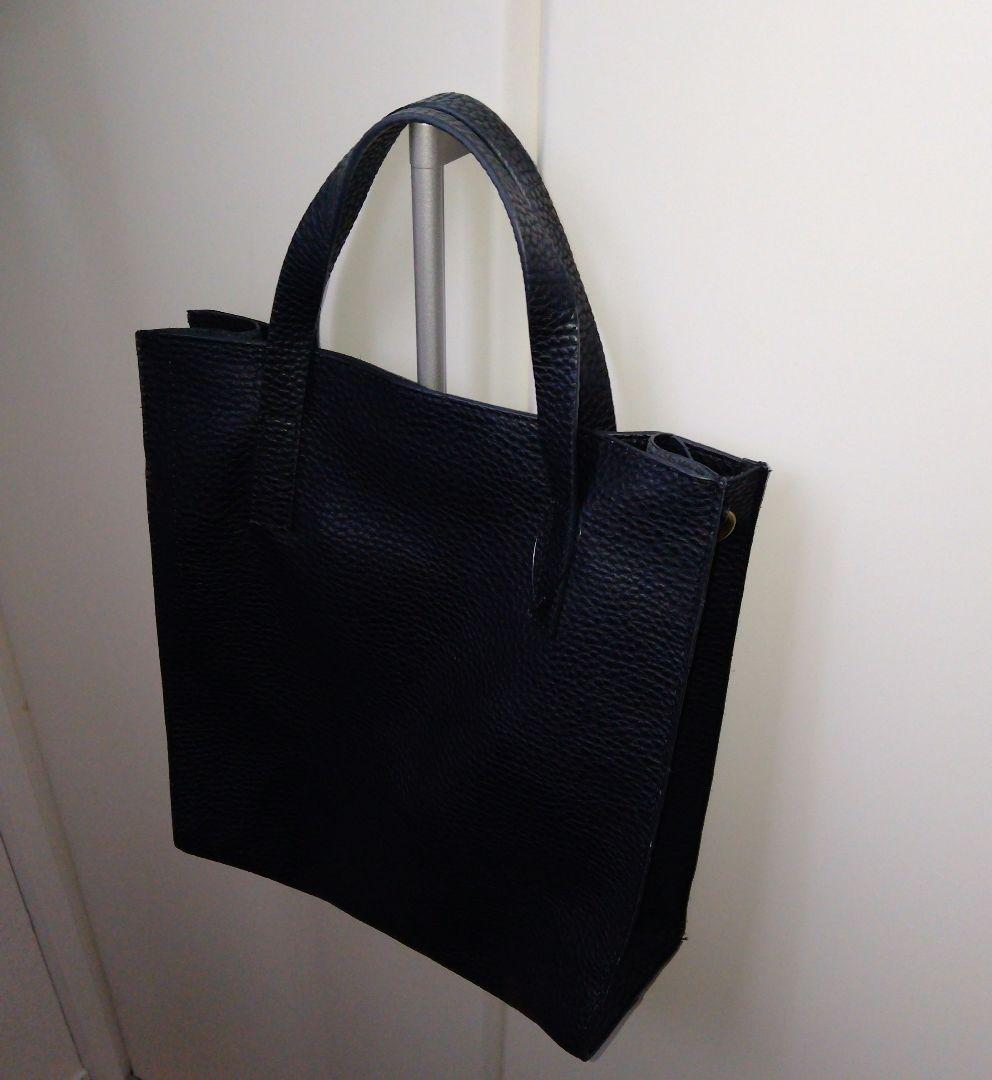 ★未使用★BARNEYS NEWYORK★バッグ★2 ウェイ★本革★ブラック★