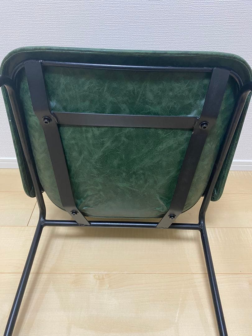 クラッシュゲート ログ ダイニング　チェア ヴィンテージ グリーン