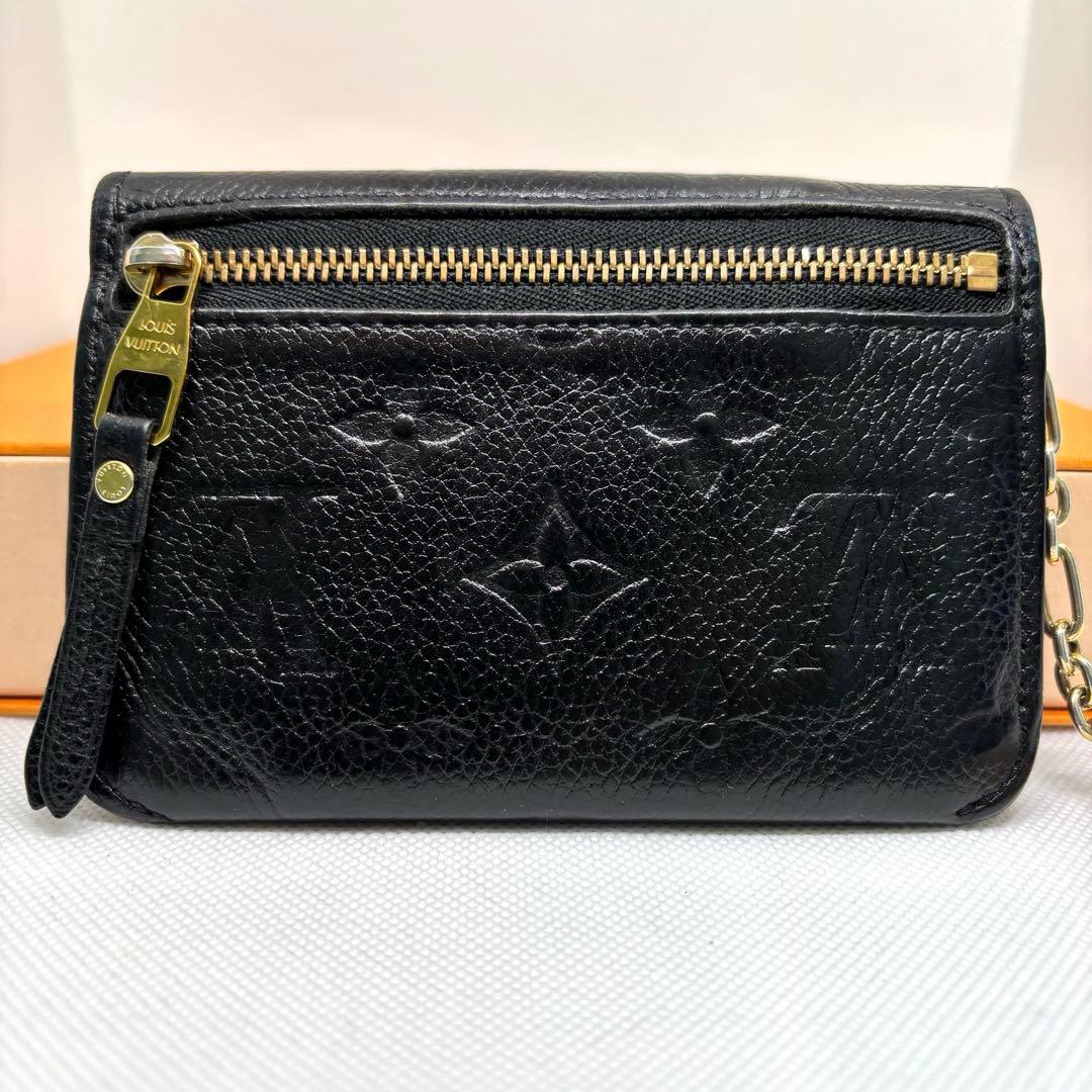ルイヴィトン VUITTON　ポシェットクレ　アンプラント黒　M60633