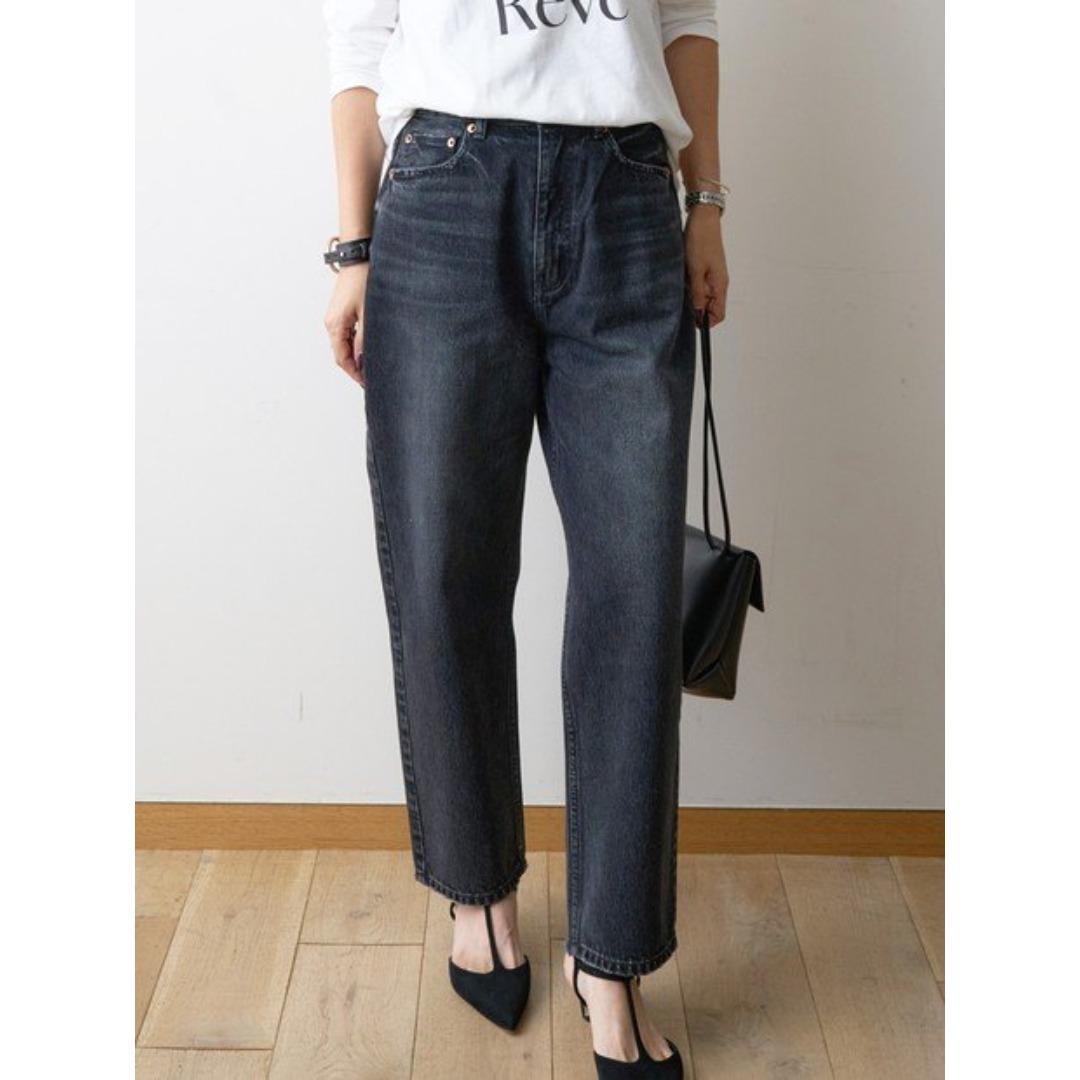 レッドカード ルーズテーパード JAZZ ブラック サイズ23