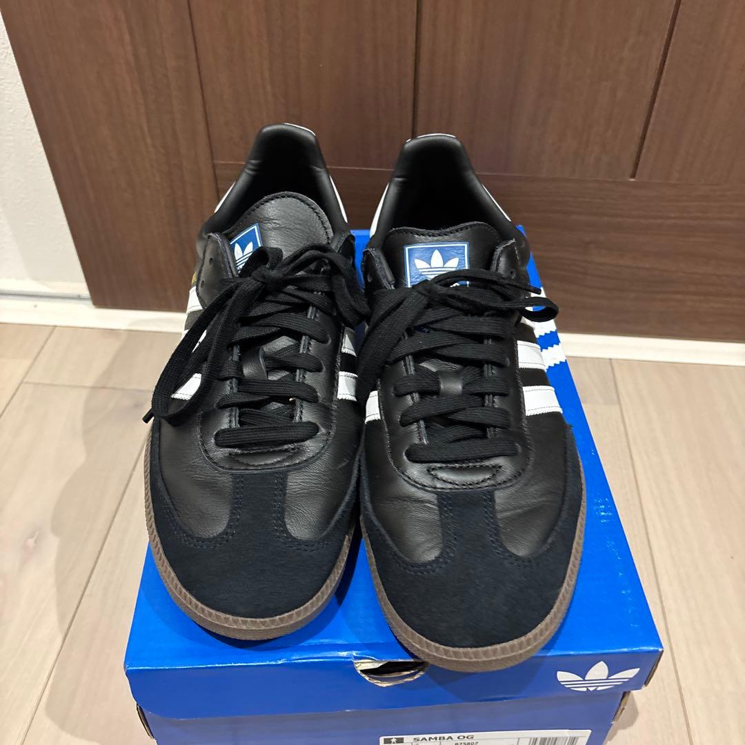 【美品】アディダス サンバ adidas SAMBA OG 黒