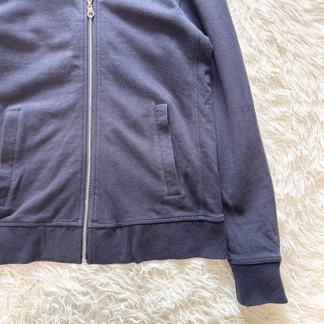 Burberry black label ファー パーカー ロゴ