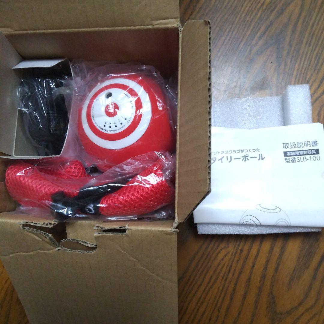 スタイリーボール SLB-100 ストレッチサポートカバー付 (レッド)