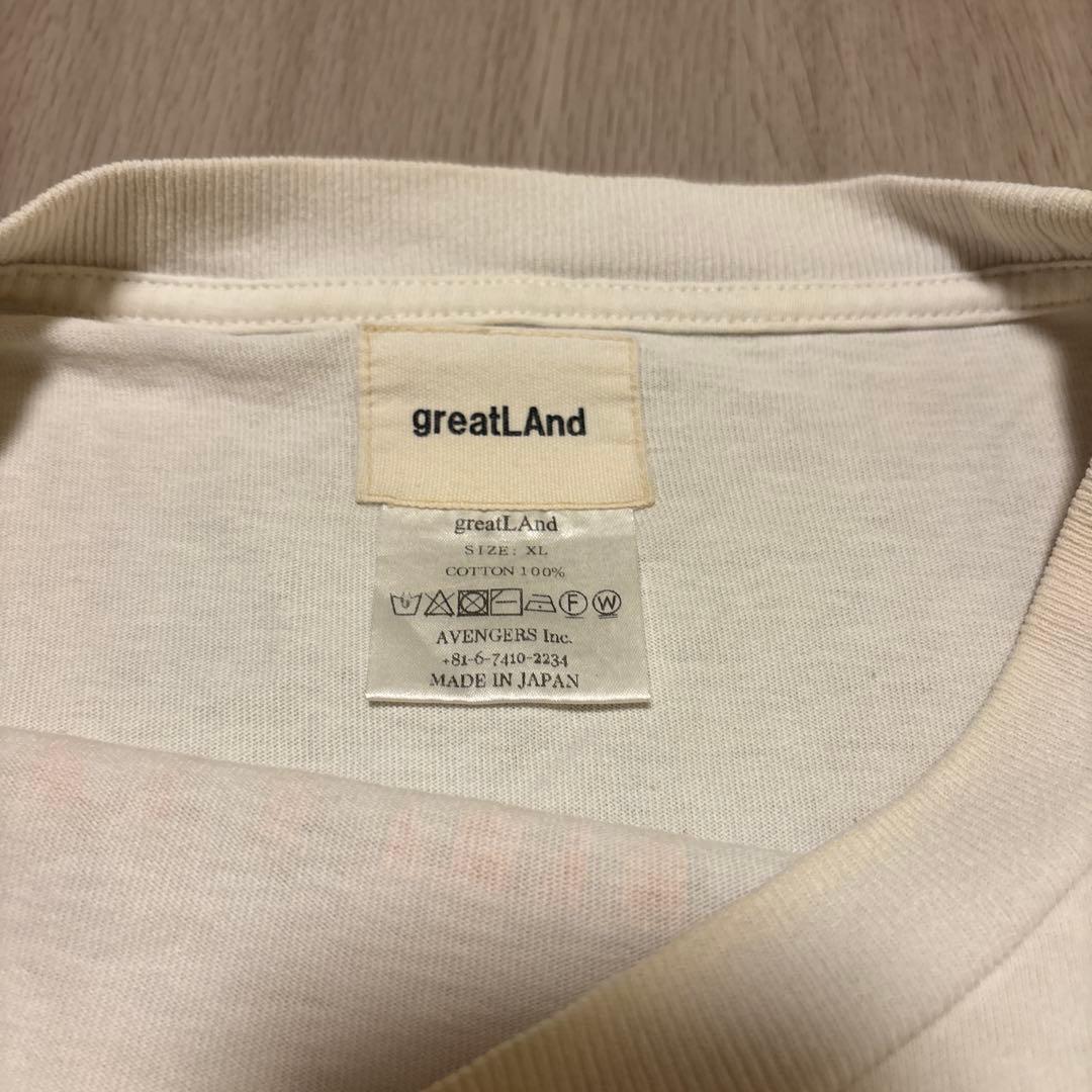 greatLand 天使グラフィック 長袖カットソー M