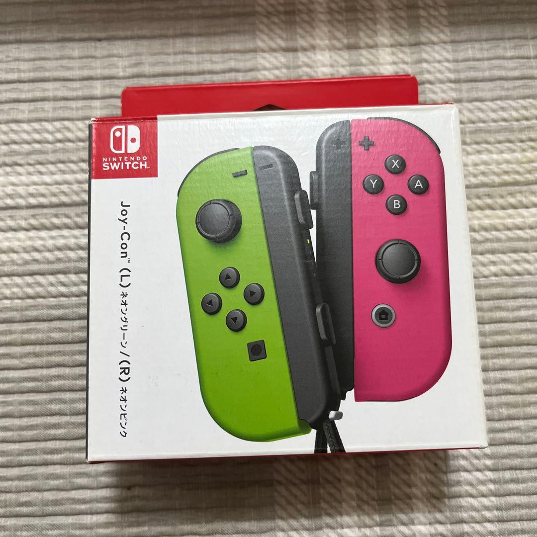 2/14迄　Nintendo Switch 本体 別売Joy-Con付 ※不備有