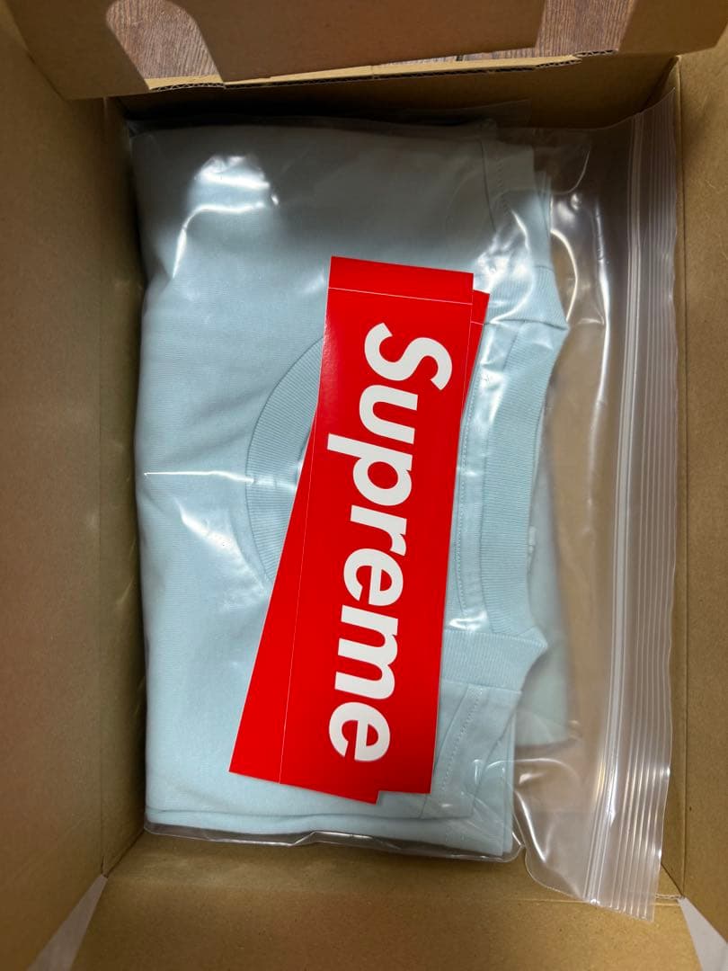 Small Box L/S Tee COLOR/STYLE：Light Blue