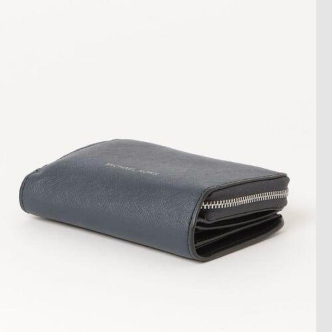 新品未使用　MICHAEL KORS 二つ折り財布 黒