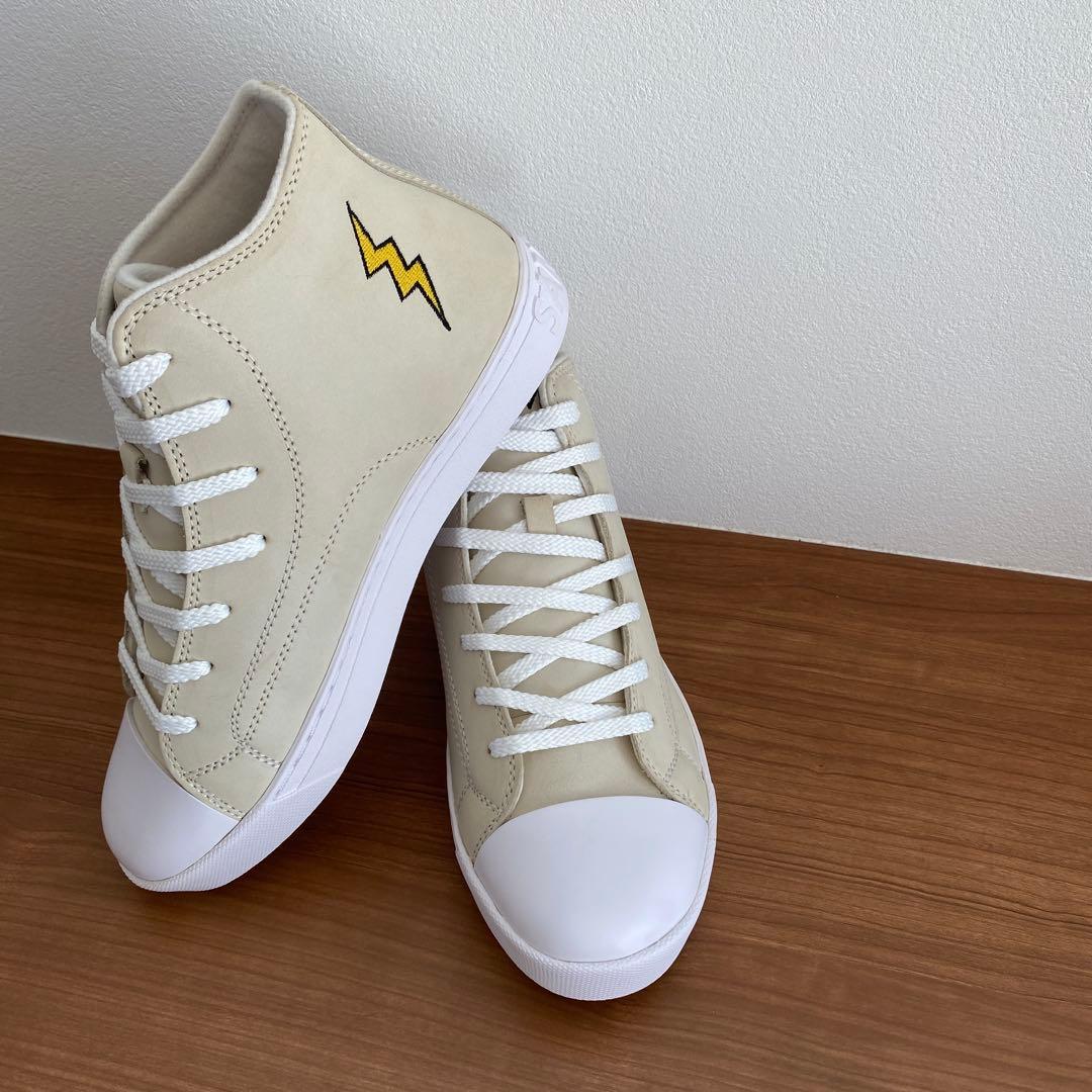 H*a様 未使用 限定コラボ『にゅ × バスキア』 SANGACIO スニーカー