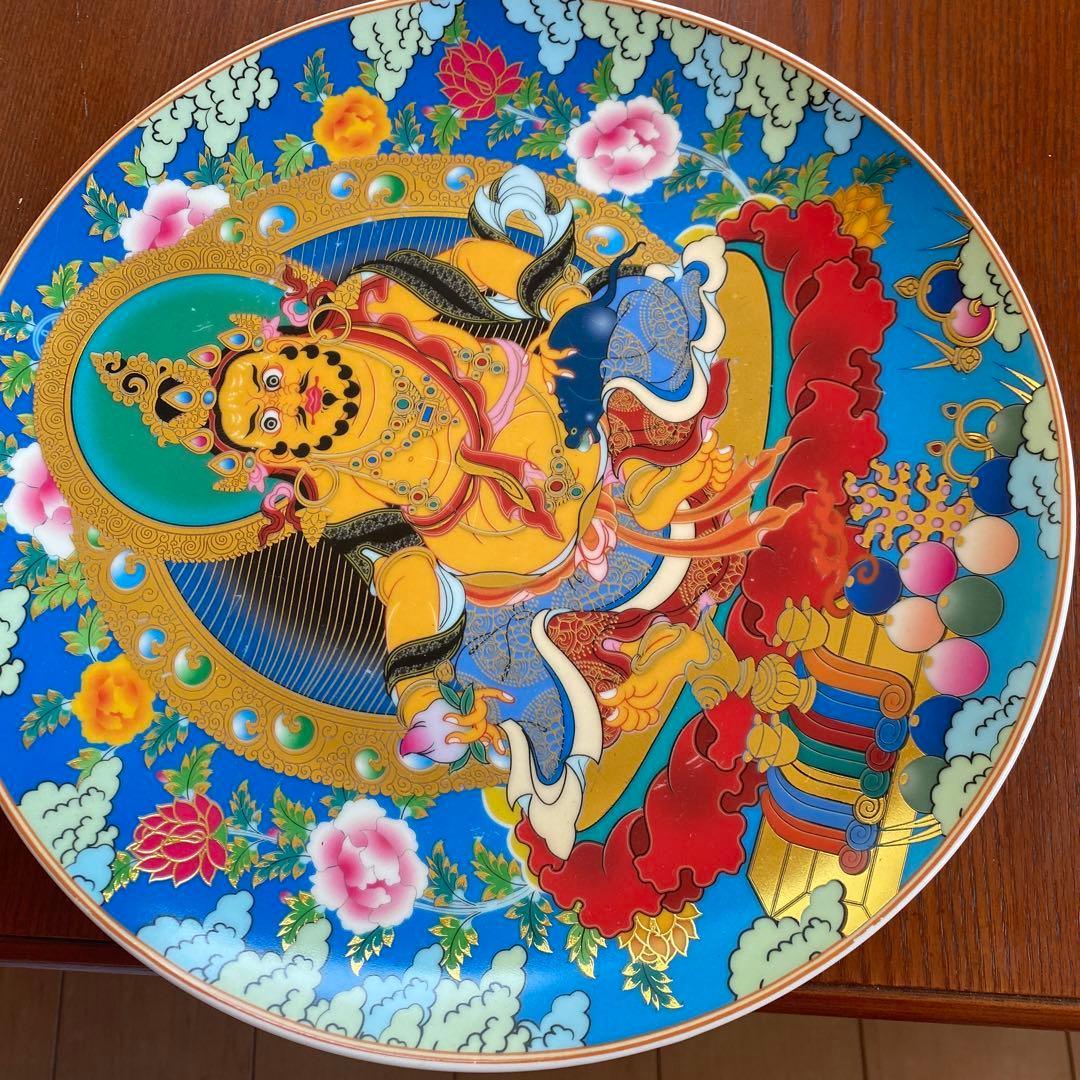 大きな皿　乾隆年製