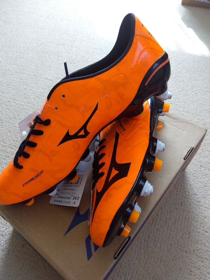 ラグビースパイク／ミズノ／R1GA161009／26.0／新品・未使用品