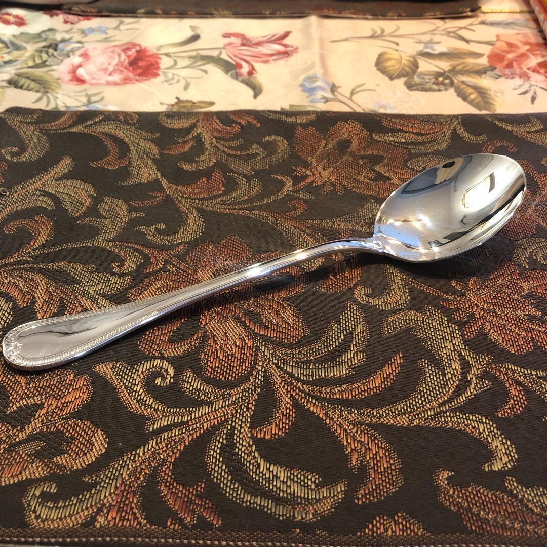 クリストフル　アンティーク　サービングスプーン