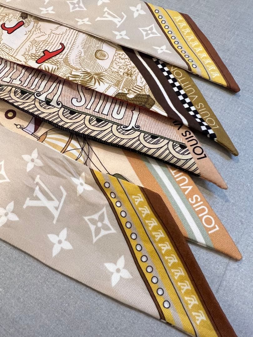 Louis Vuitton シルクバンダナ バンドー1点