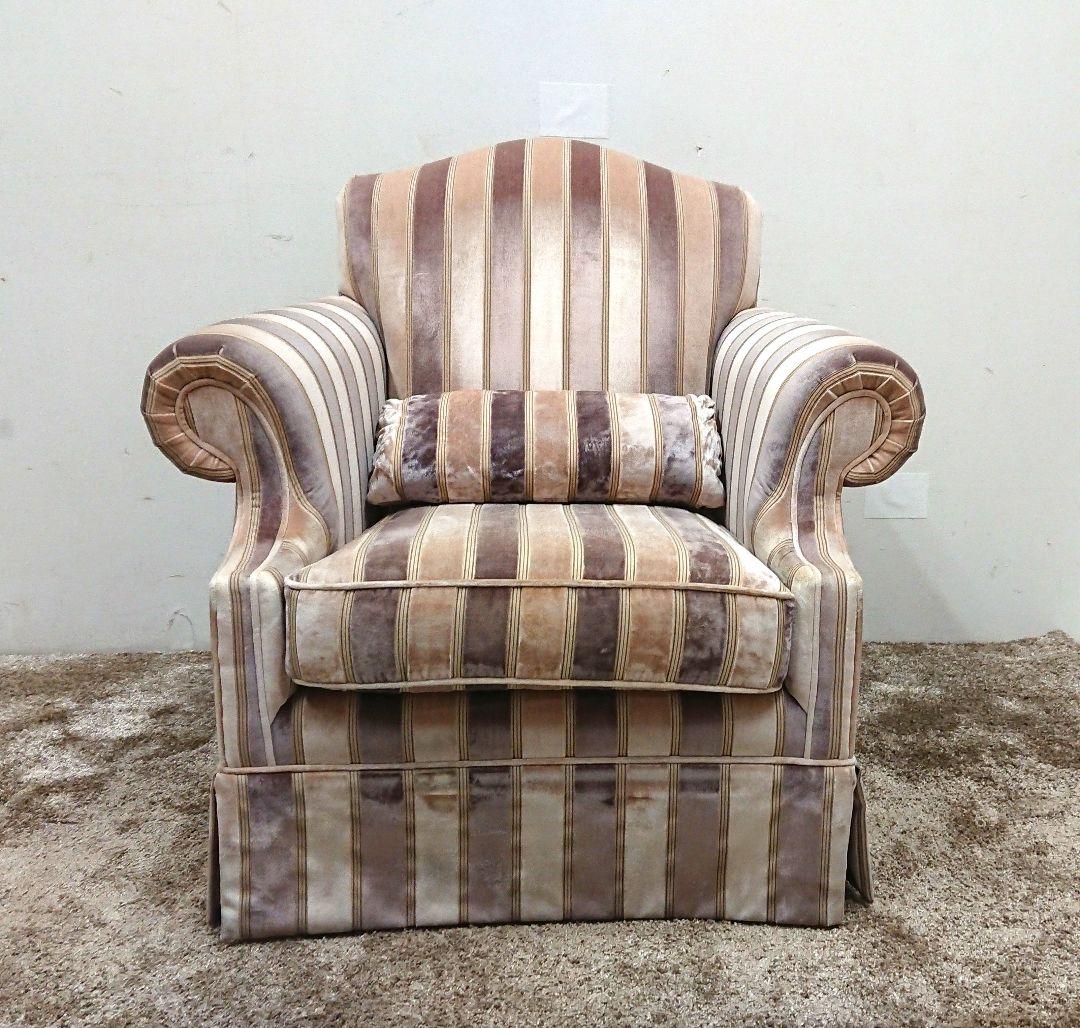 ドレクセルヘリテージ アップホルスタリー ラウンジソファ 1Pソファ