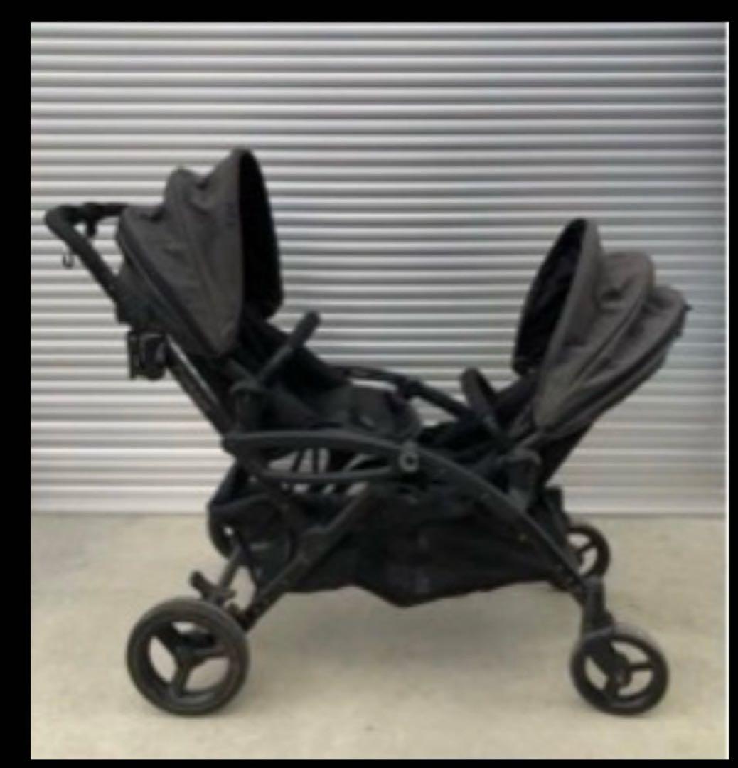 2人乗りベビーカー　コンターズ