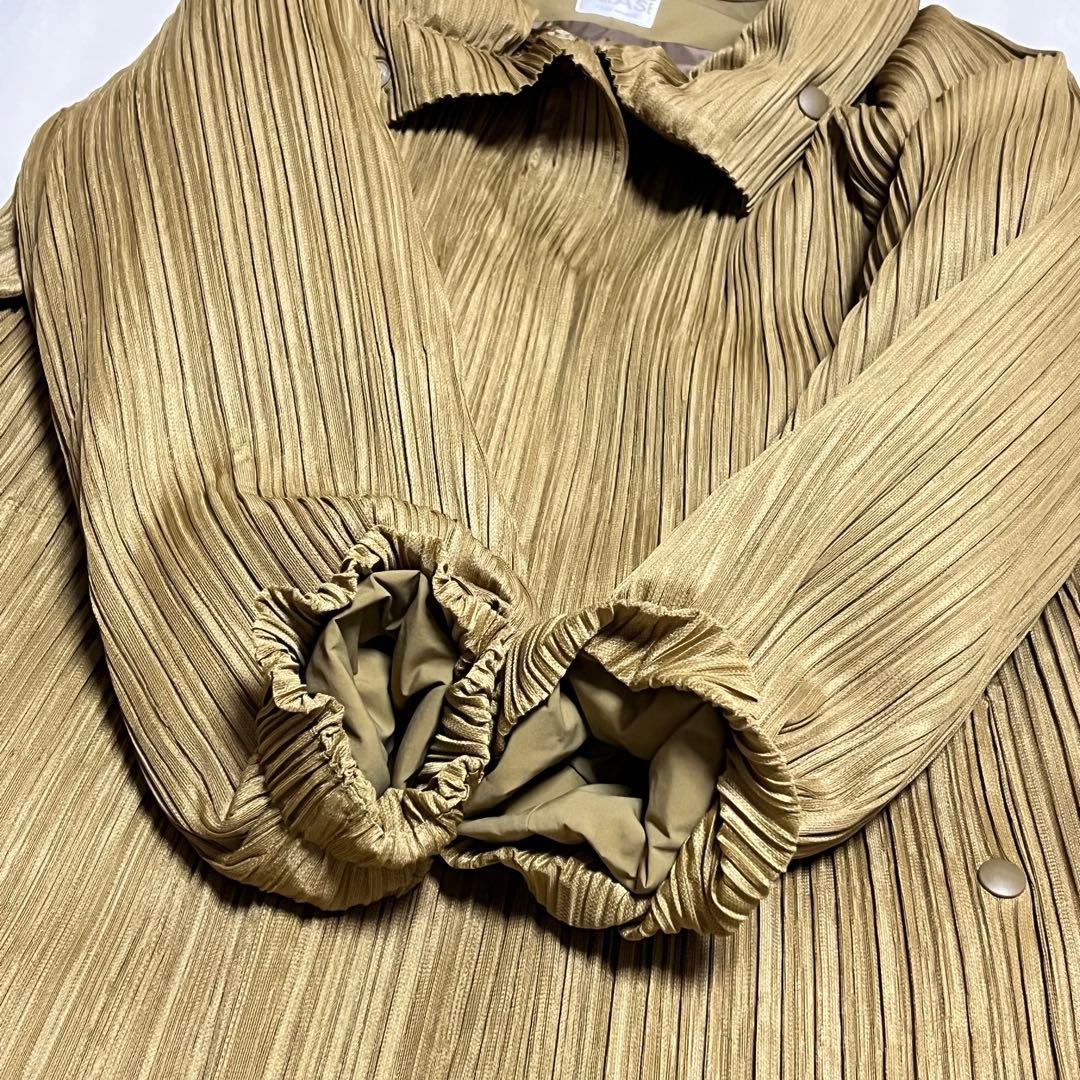 PLEATS PLEASE ISSEY MIYAKE プリーツコート ダウン S