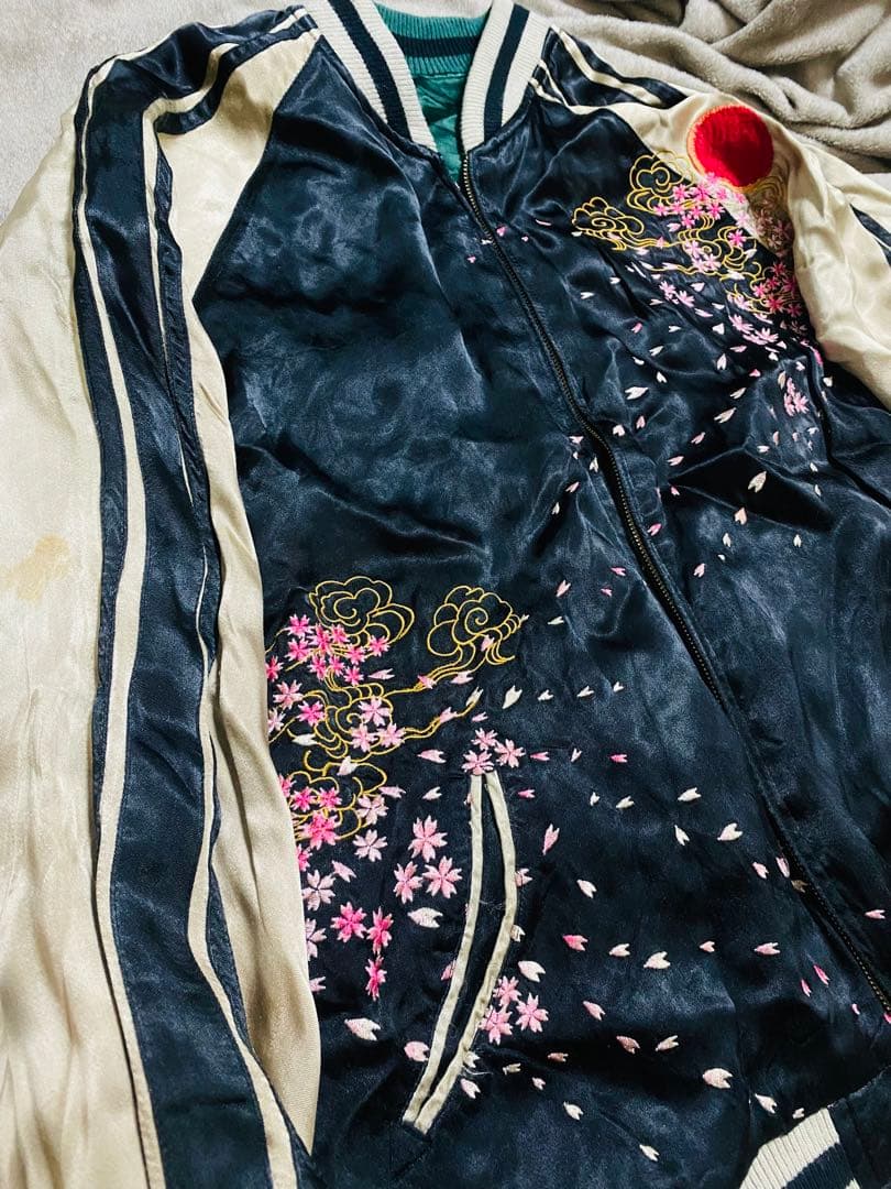 ２面用 SATORI 日本限定 スカジャン unisex レーヨン