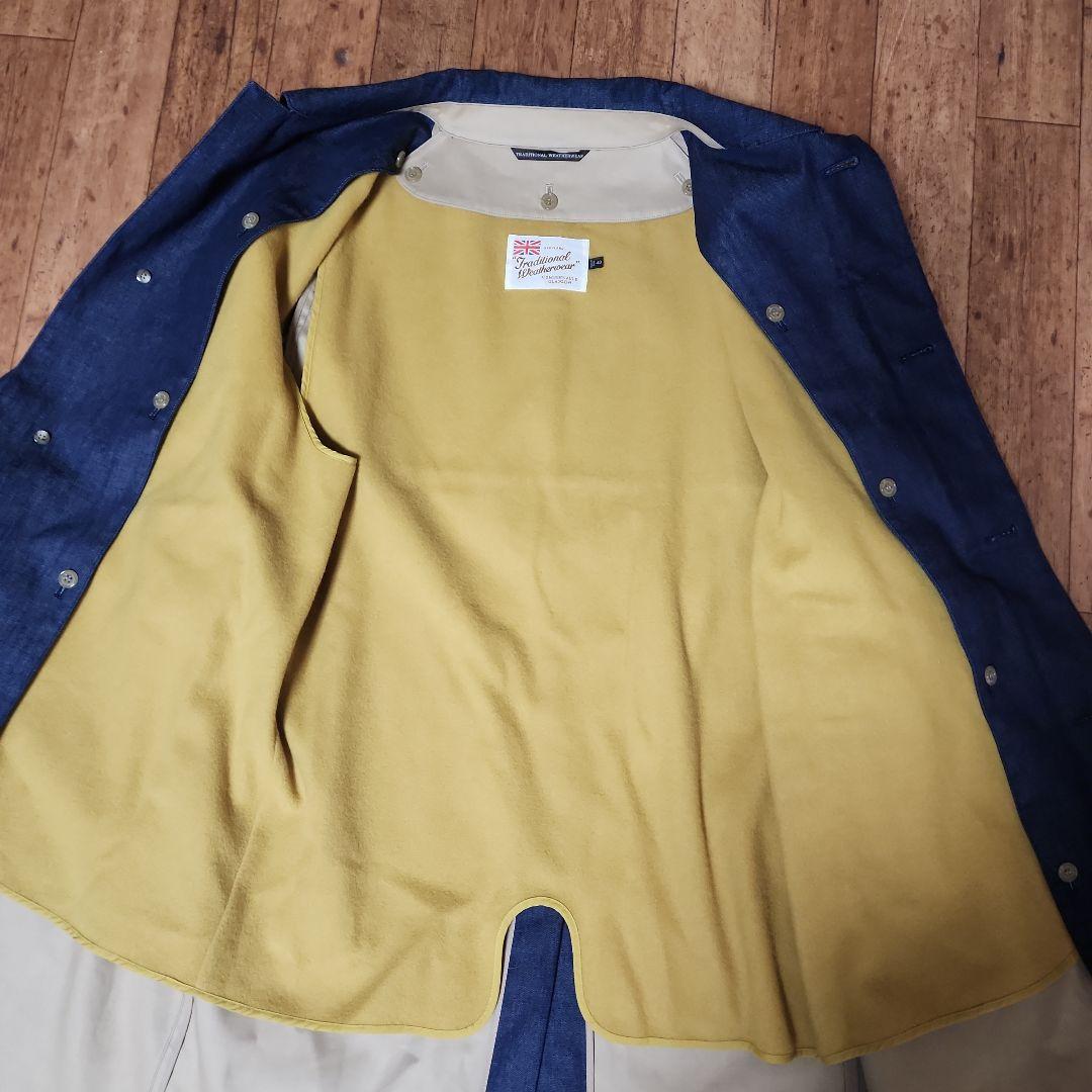 Traditional Weatherwear デニムコート 取り外しライナー