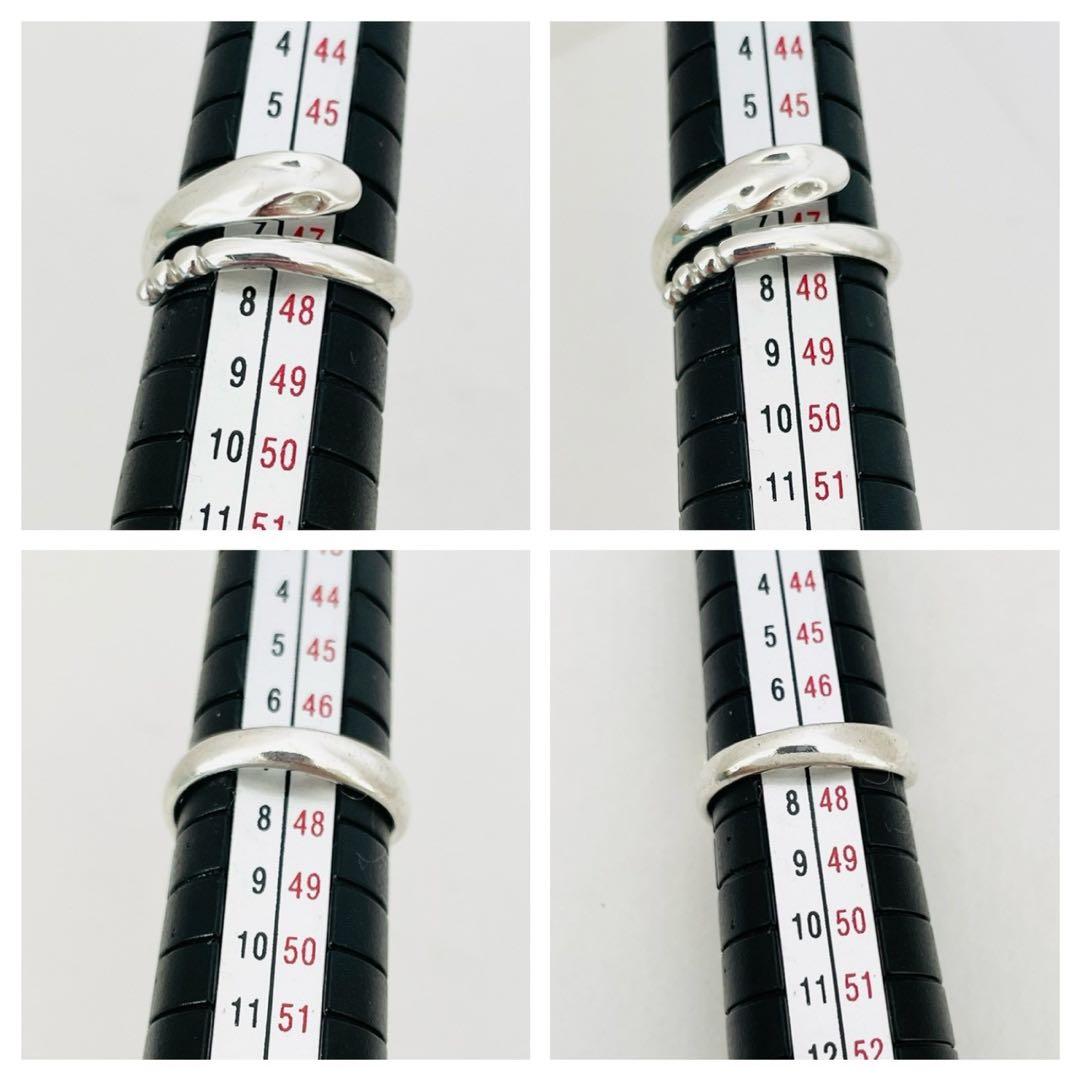 極美品☆ティファニー 指輪 スネーク シルバー925 リング 約7号 蛇 刻印