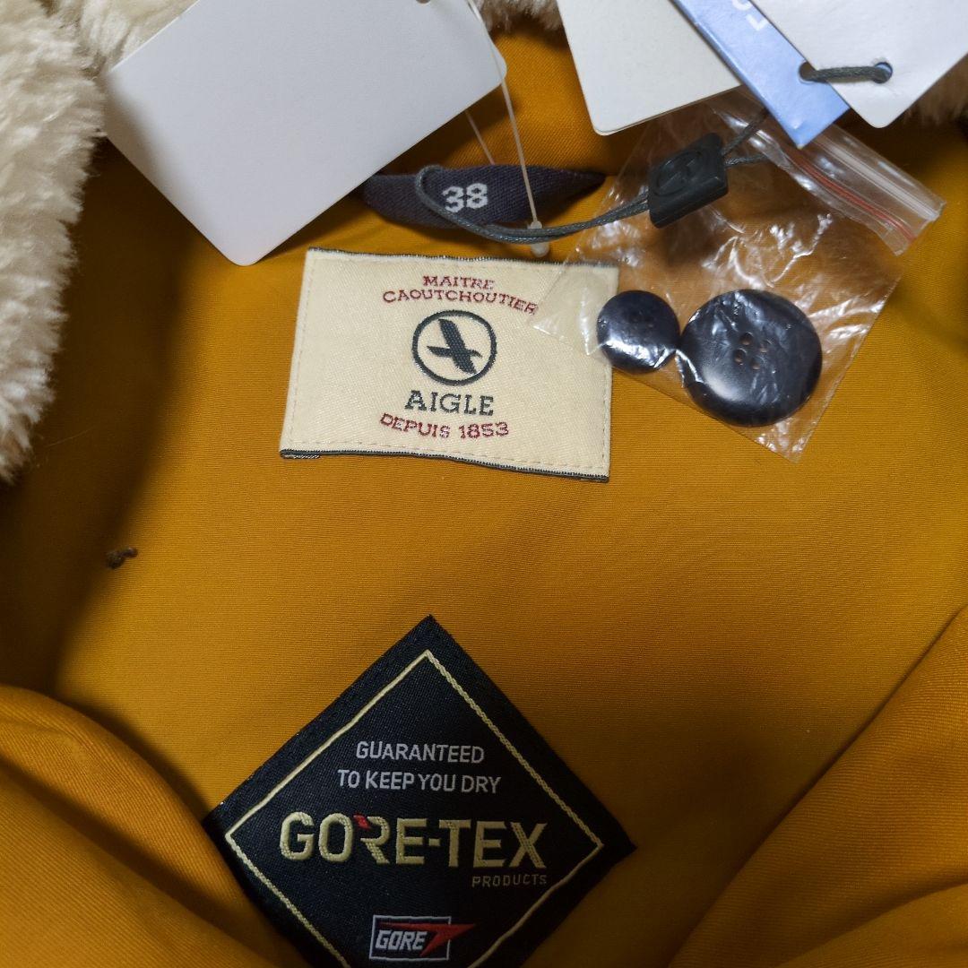 s*n様 AIGLE エーグル ダウンコート GORE-TEX タグ付き未使用