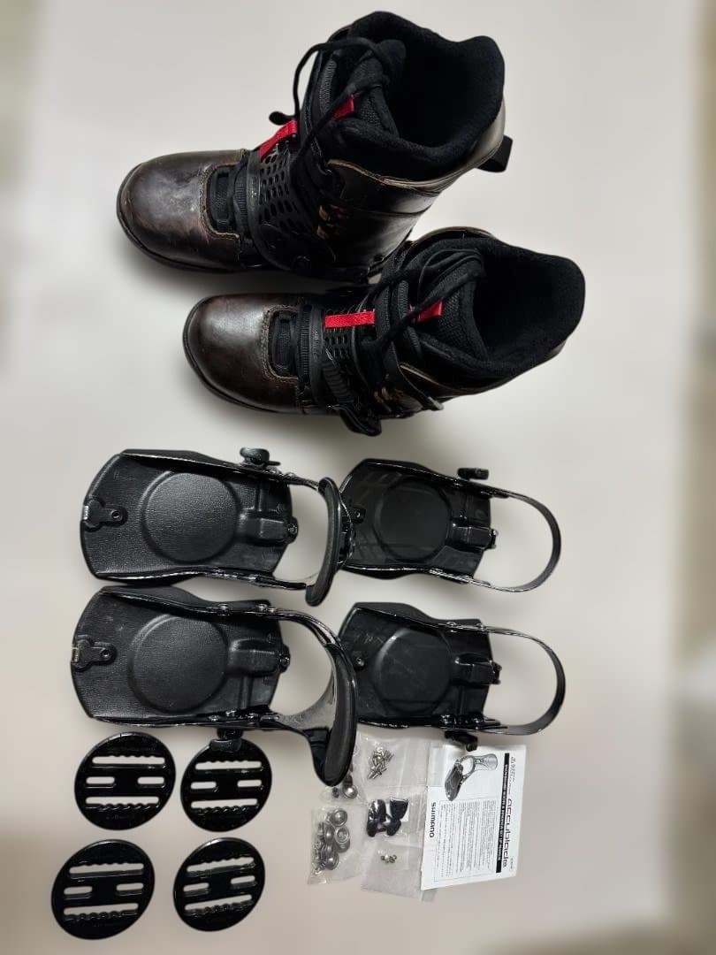 ヤ*ヤ様 SHIMANO YONEX：ACCUBLADE ブーツ、ビンディングセ