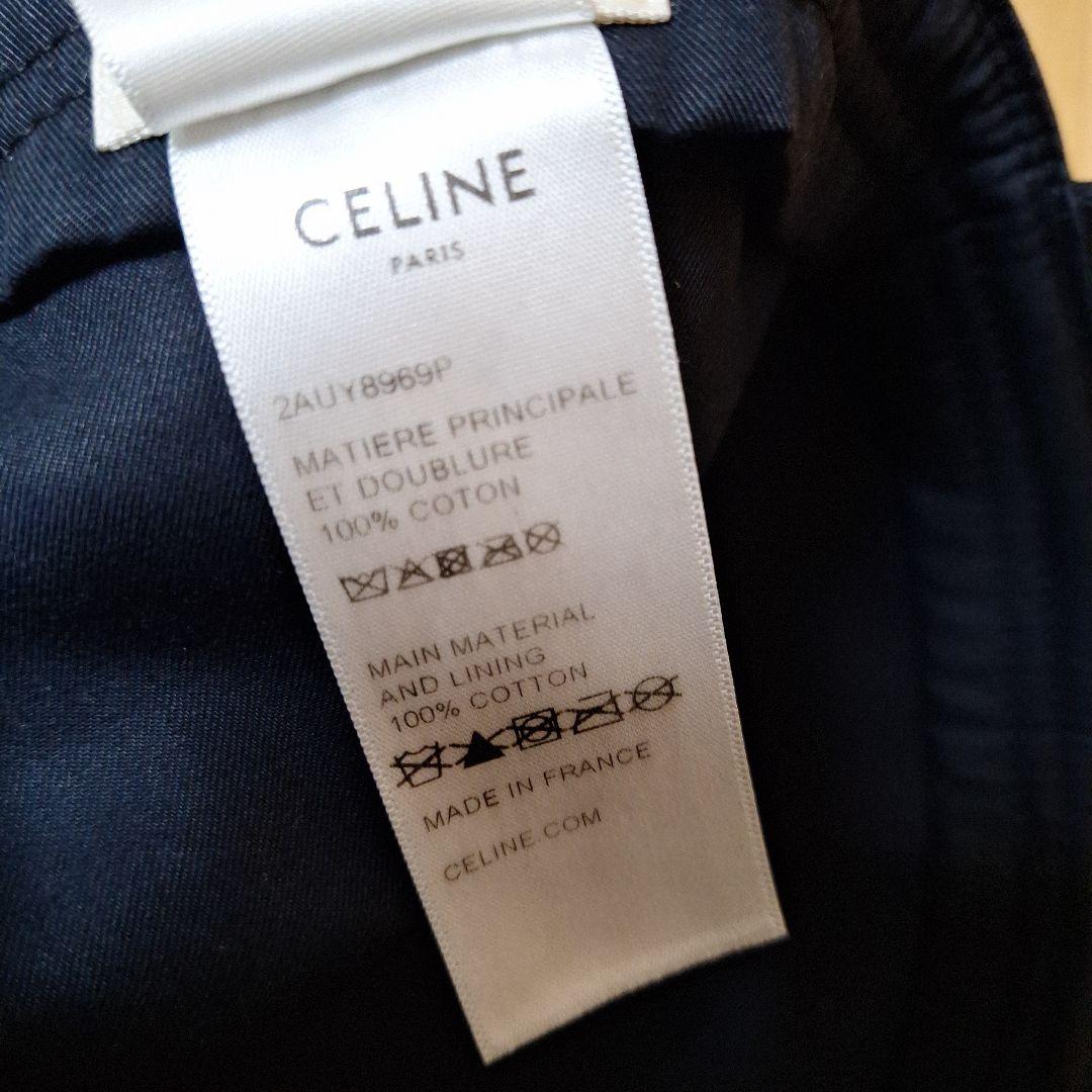 CELINE セリーヌ イニシャル ベースボールキャップ　Mサイズ