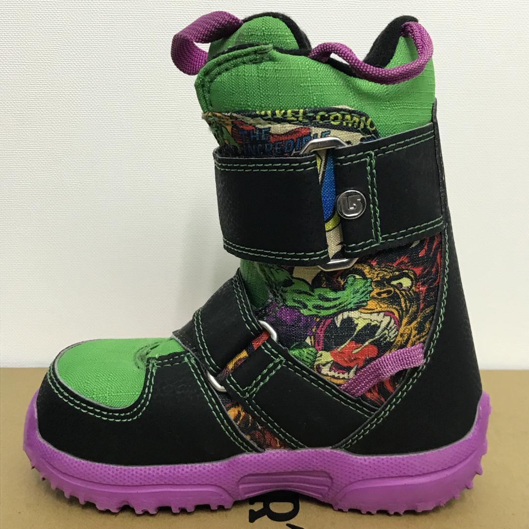 美品■MARVELコラボ■BURTON GROM 16.5cm 子供用 ブーツ