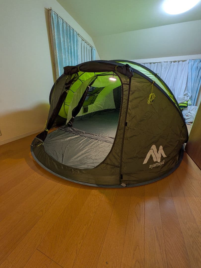 ayamayaポップアップテント