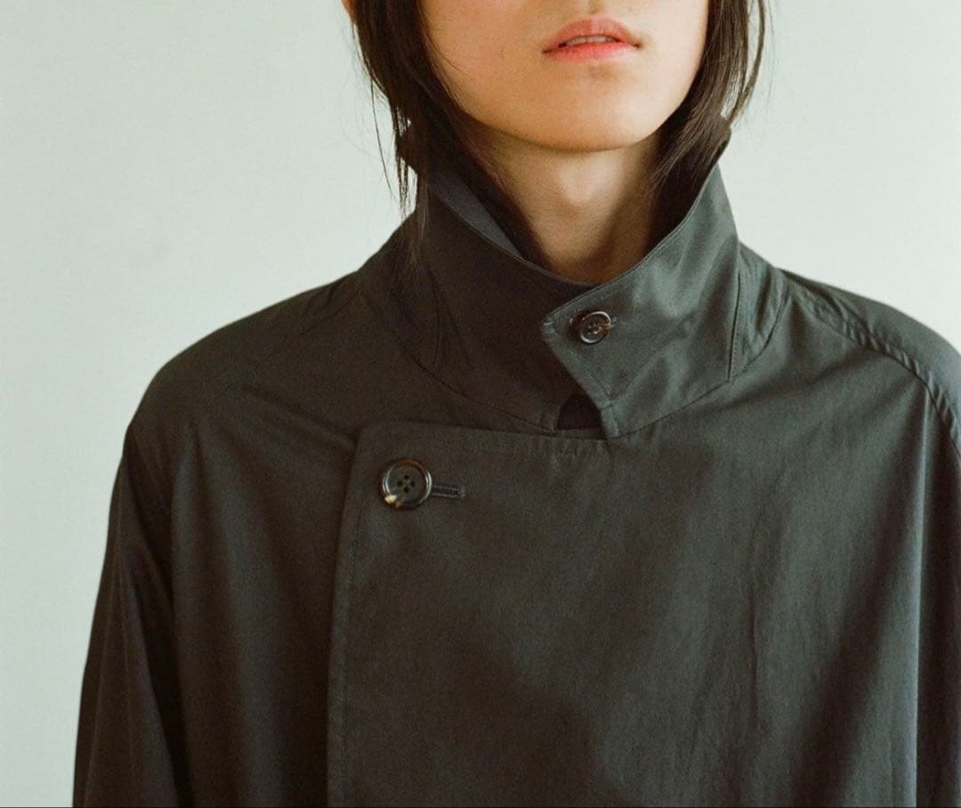 CIOTA スビンコットンタイプライタータイロッケンコード　チャコール