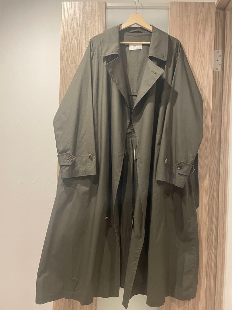 CIOTA スビンコットンタイプライタータイロッケンコード　チャコール