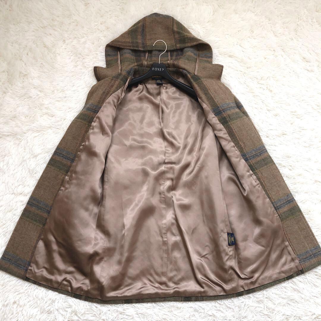 名作✨美品　ラルフローレン　レアモデル　ダッフルコート　チェック柄　人気　完売