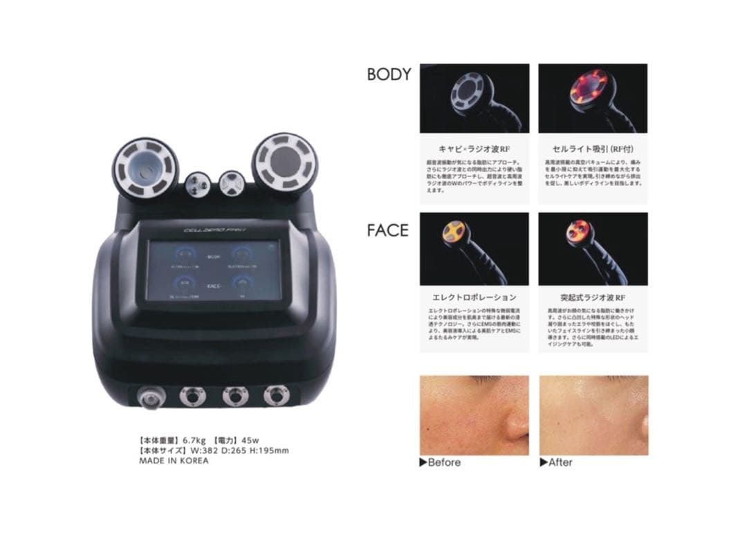 ミ*チ様 CELLZERO FAST セルゼロファスト　エステマシン　じぶんde