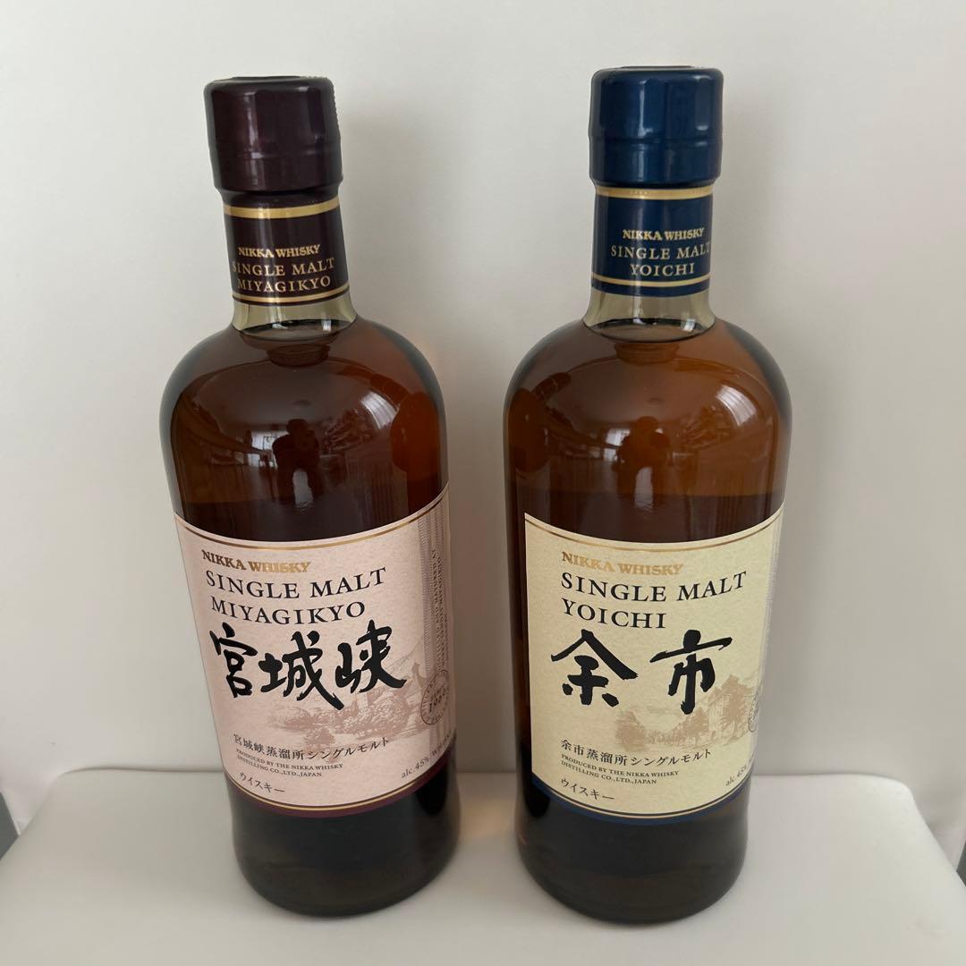 白州 1973年 山崎 1923年 宮城峡 余市　新品4本セット