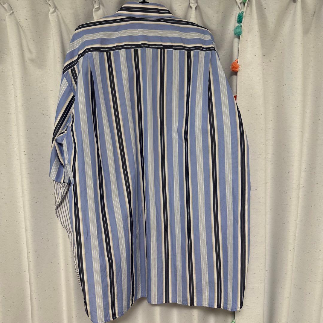 dries van noten 23ss ストライプシャツ レイヤード