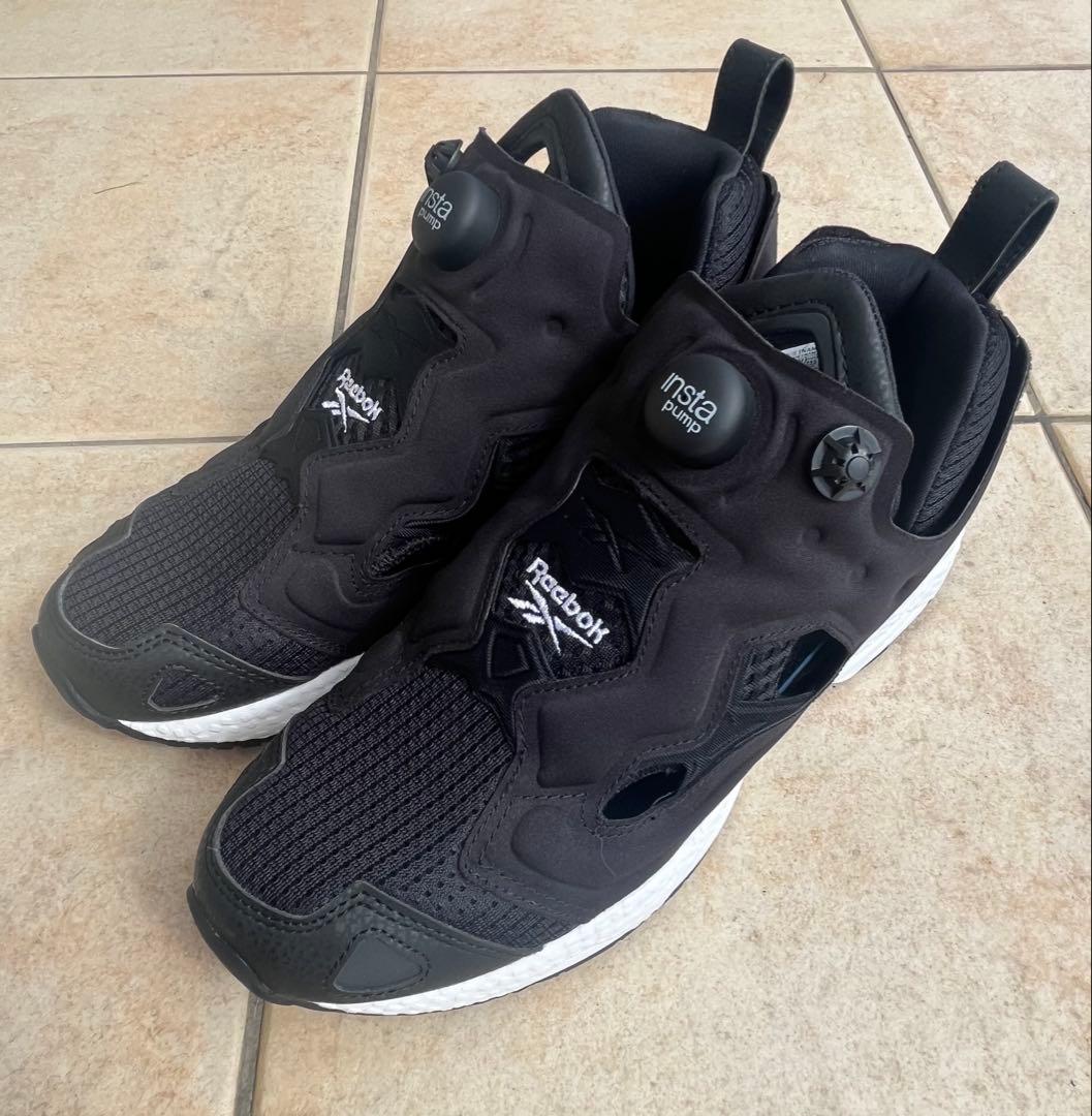 Reebok インスタポンプリューリー ブラック 25.5cm【未使用に近い】