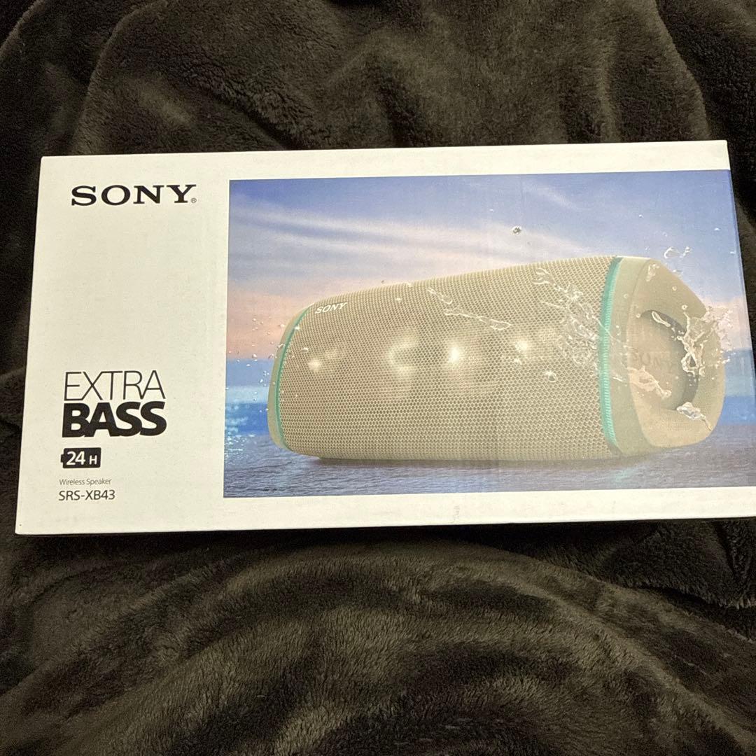 [新品未使用] SRS-XB43（ベージュ）