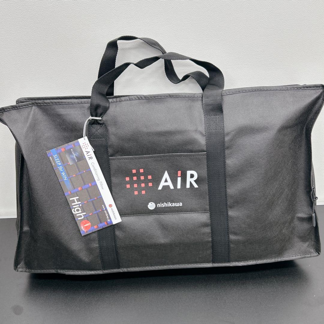 【新品】　エアー4DX ピロー　High 西川　ブルー　4010