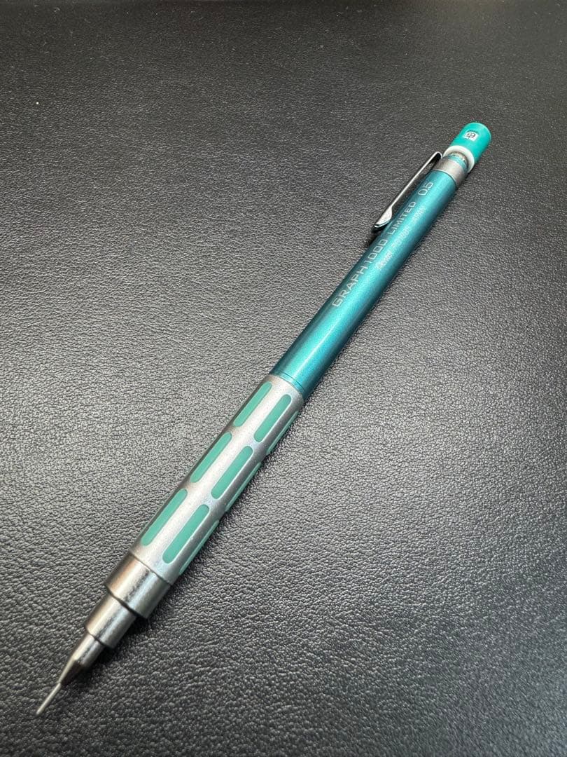 ぺんてる グラフ1000 限定 エメラルドグリーン色 0.5 激レア