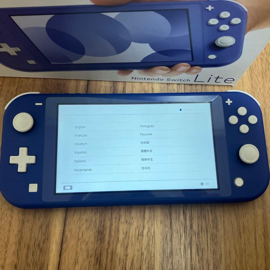 カ*ズ様 Nintendo Switch Lite ブルー