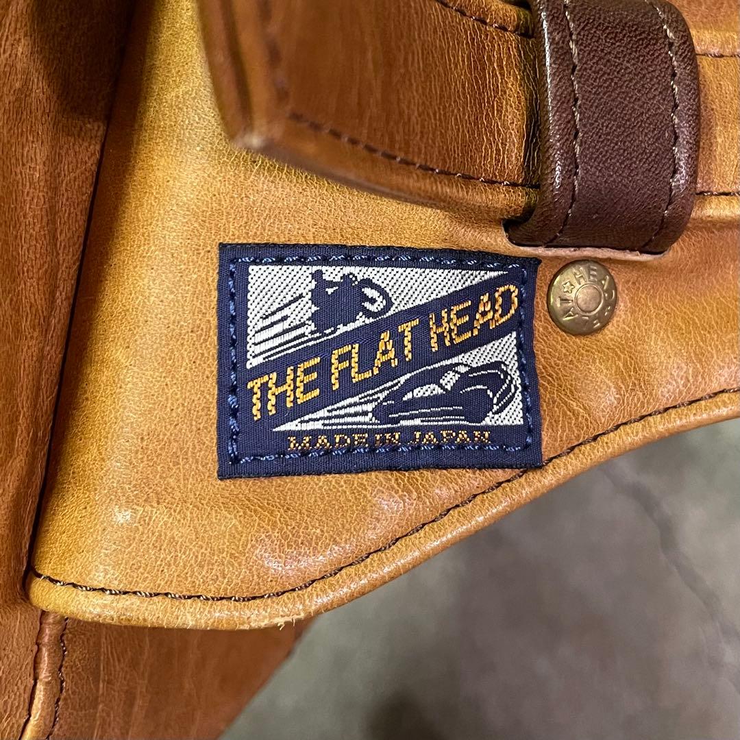 THE FLAT HEAD フラットヘッド ボディバッグ ホースハイド ブラウン