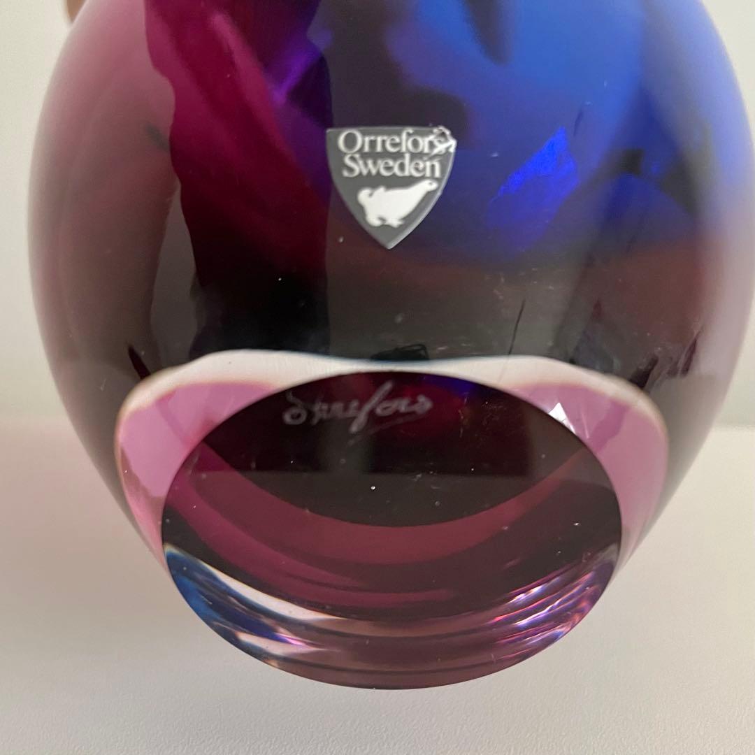 オレフォス Orrefors フラワースタンド フラワーベース 一輪挿し 花瓶