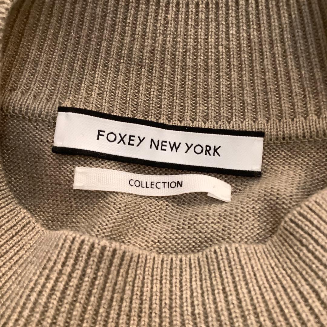 FOXEY NEW YORK COLLECTION　シルクカシミヤニット　38