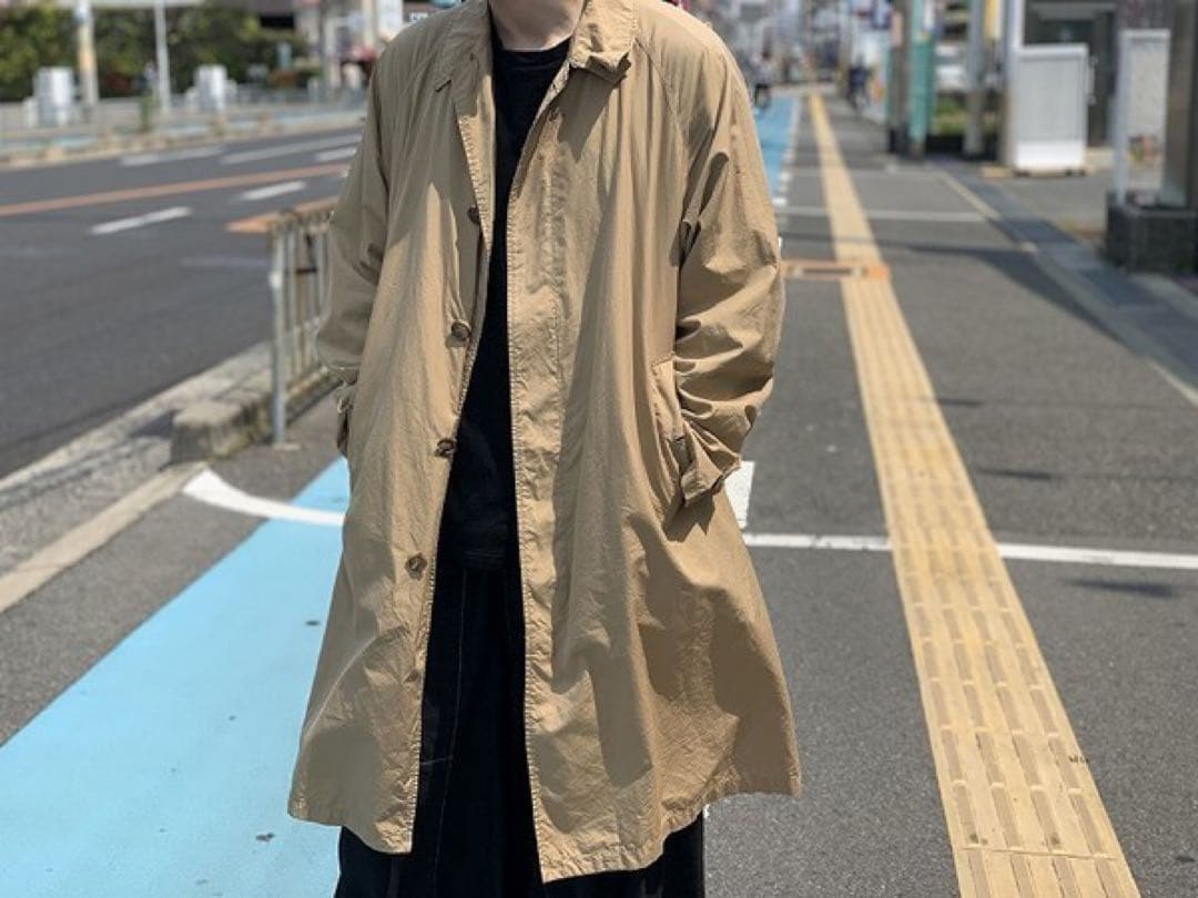 キャプテンサンシャイン　17SS　トラベラーコート　ネイビー