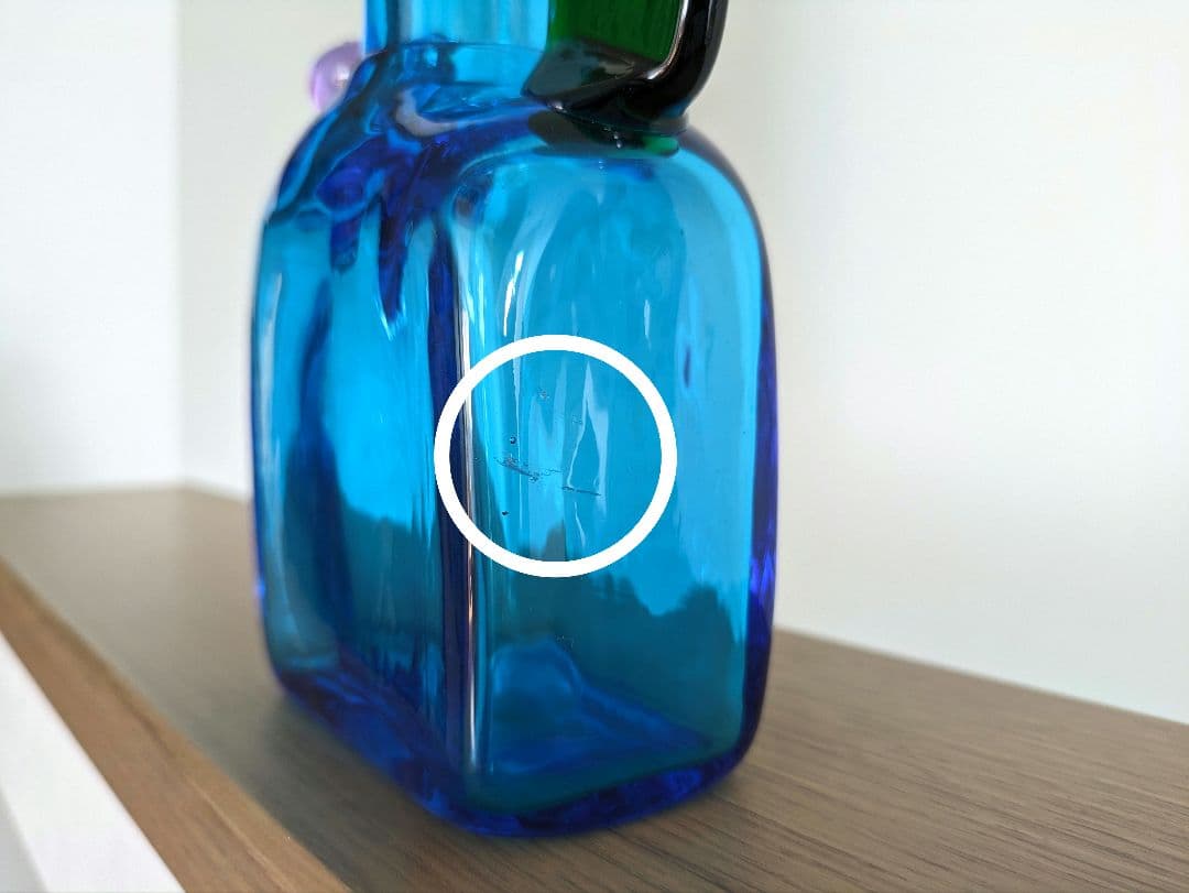 希少　N526 ブルー　ポムポム　pampula  pompom bottle