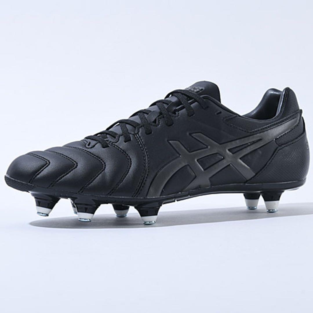 ASICS ブラック スパイクシューズ