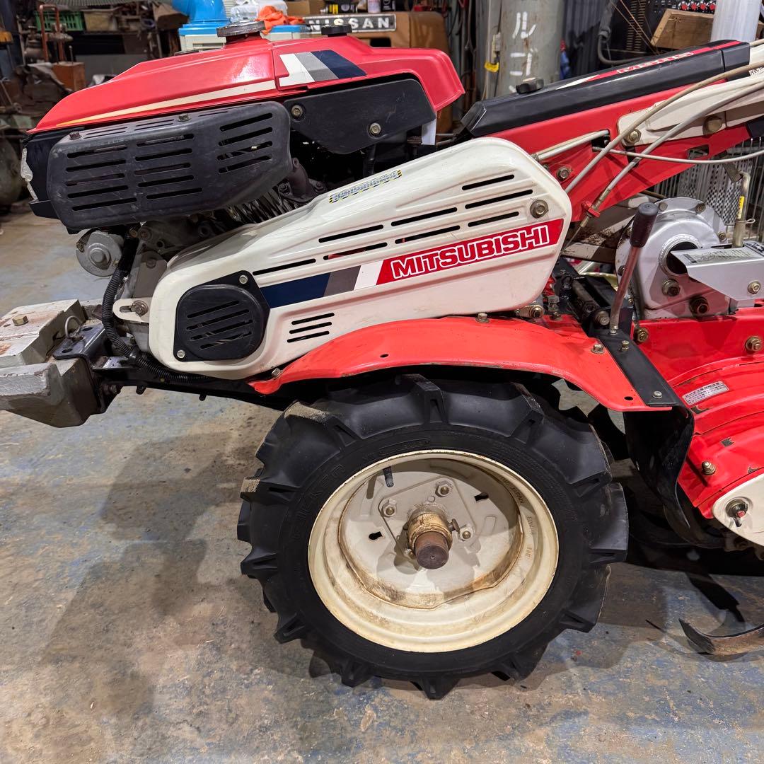 三菱 耕耘機 8.5馬力 セル付き