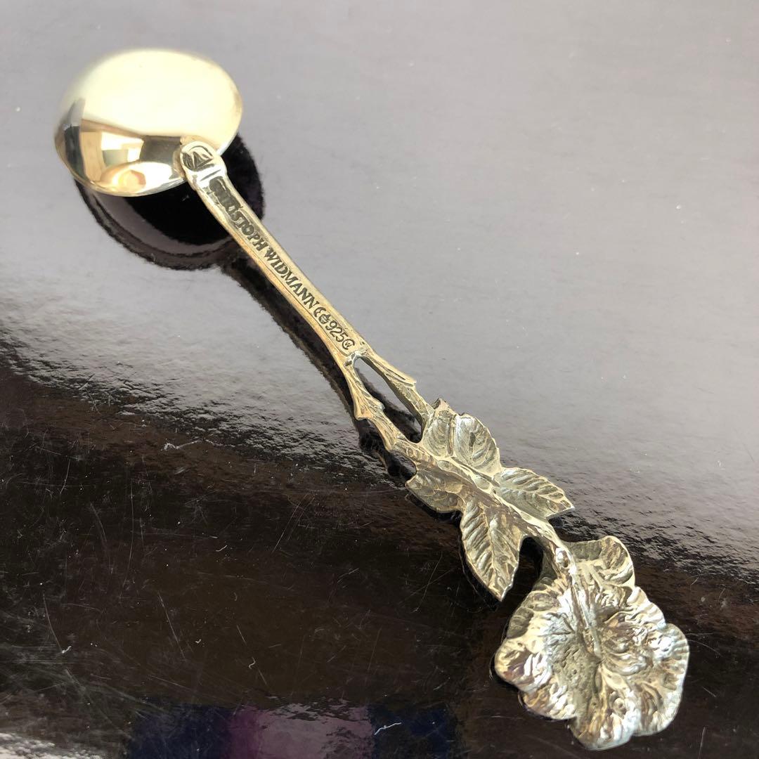 クリストフウィドマン　ヒルデスハイムローズ　スプーン6客　925シルバー　純銀