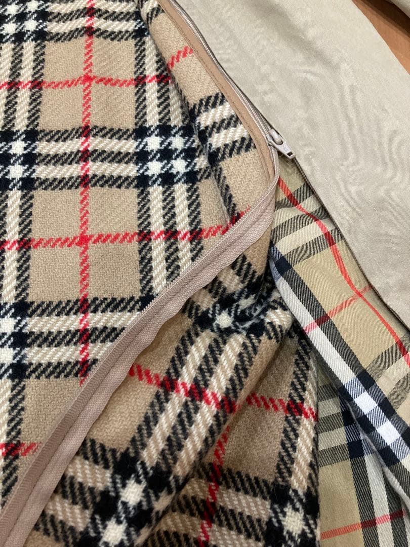 Burberry ステンカラーコート ライナー付 メンズ