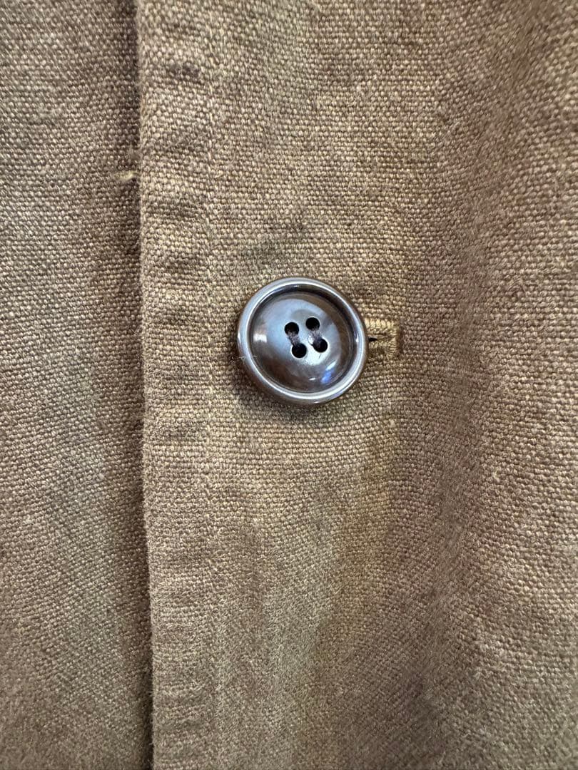 CONFECT heavy linen ulster coat ヘビー リネン