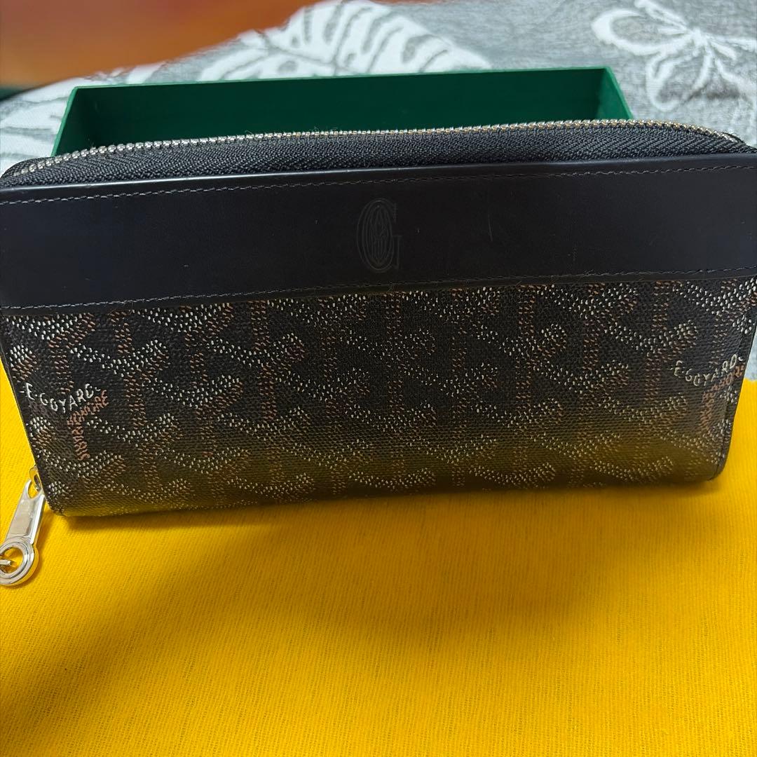 ゴヤール GOYARD ラウンドファスナー マティニョンGM ブラック